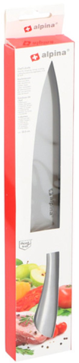 Alpina koksmes - vleesmes - snijmes - 33,5cm - RVS