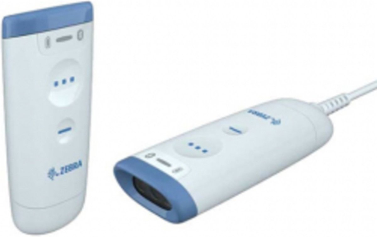 Zebra CS6080-HC, BT, 2D, BT (5.0), FIPS, kabel (USB), wit