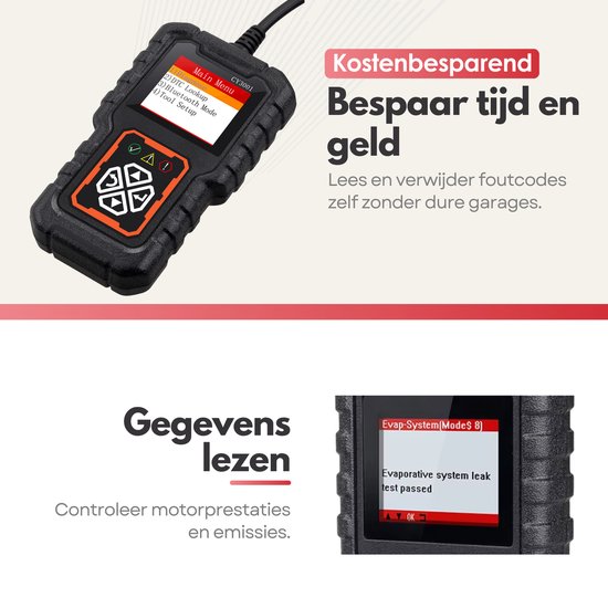 Ov Scanner Maltrex OBD2 Auto Scanner – Auto Storing Uitlezen - Diagnose Computer ...