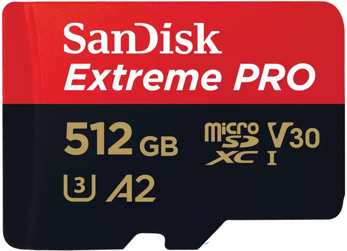 SanDisk MicroSDXC Extreme Pro 512GB 200mb/s