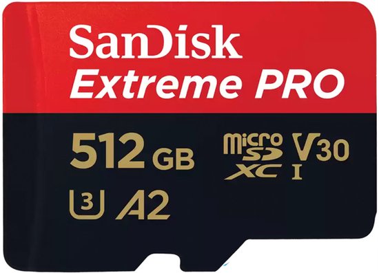 SanDisk Extreme PRO 512 Go MicroSDXC UHS-I Classe 10