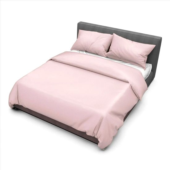 Dream Sheets Marrakesh - Dekbedovertrek 200 x 200/250 - Katoen Satijn - Tweepersoons - Pink Blush - Roze