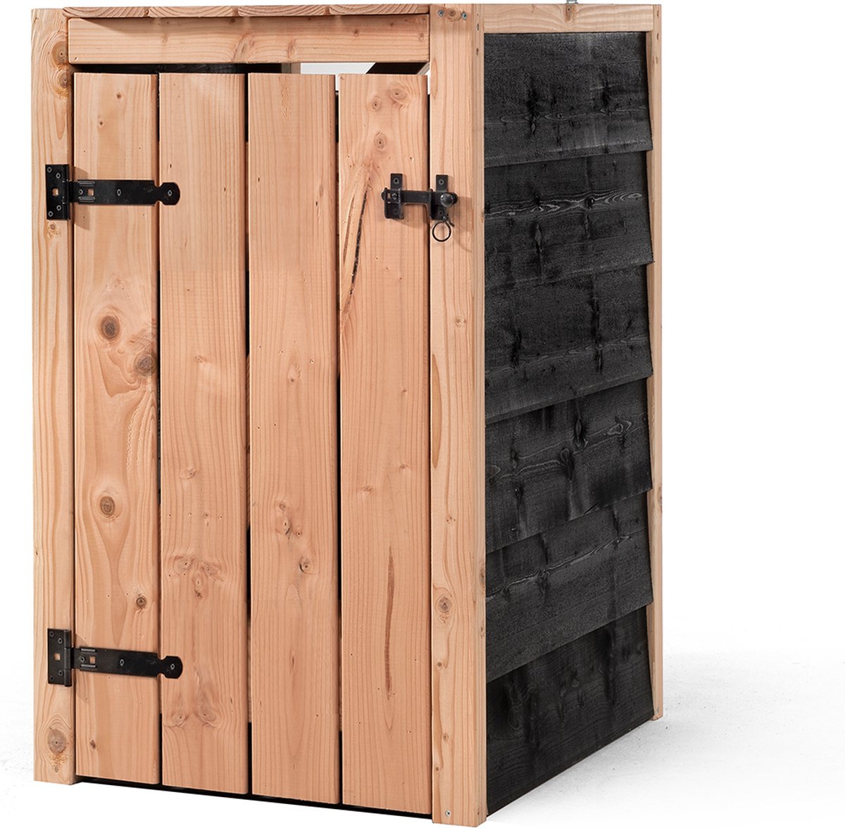 Containerombouw Myrne - Kliko Ombouw Enkel - Containerberging - Containerkast enkel - Container berging - Wood Selections