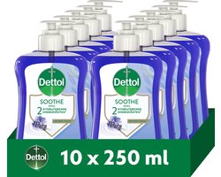 Dettol Relaxing Lavender 250ML - 10 Stuks - Voordeelverpakking