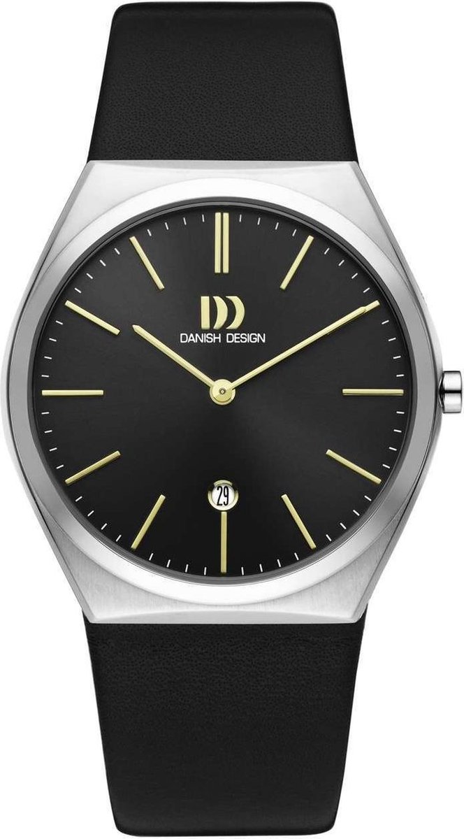 Danish Design Steel horloge - Zwart