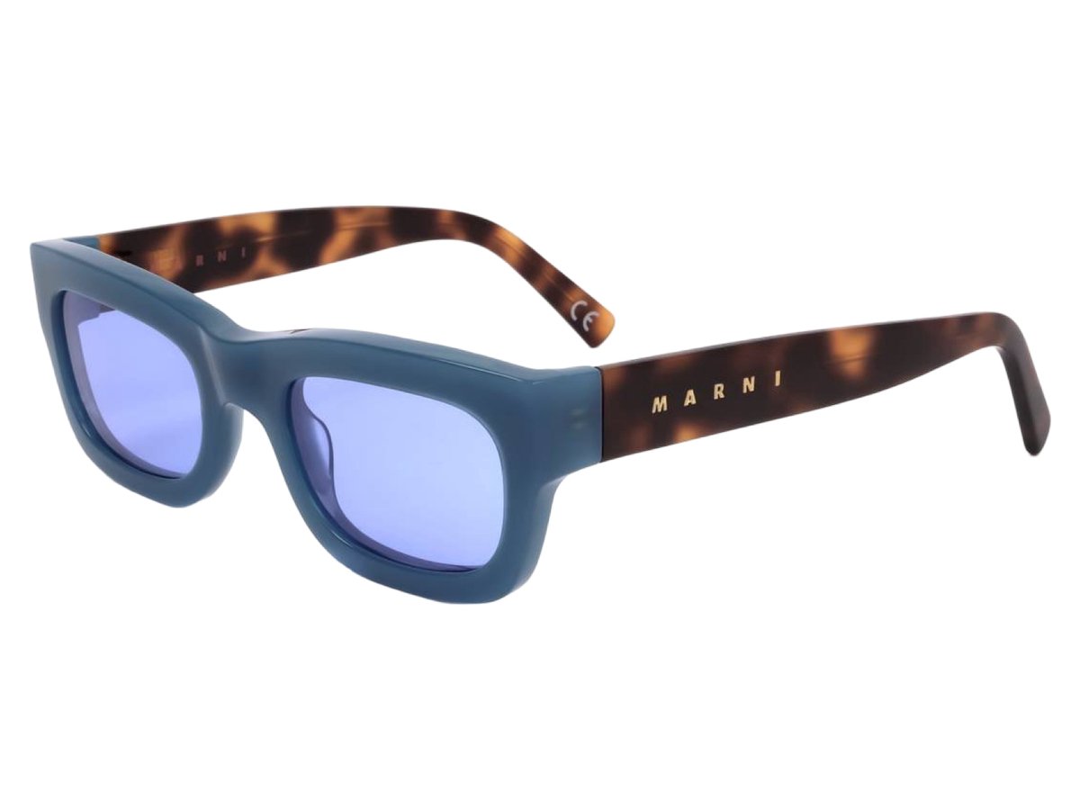Marni KAWASAN FALLS BLUE HAVANA Zonnebril - Dames - Blauw