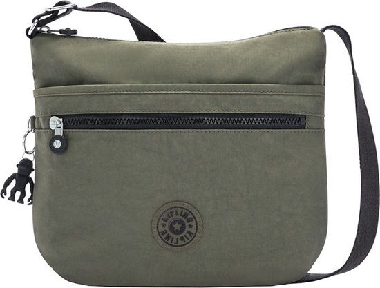 kipling Sac à épaule bandoulière Basic Eyes Wide Open Arto Shoulderbag Green Moss Vert