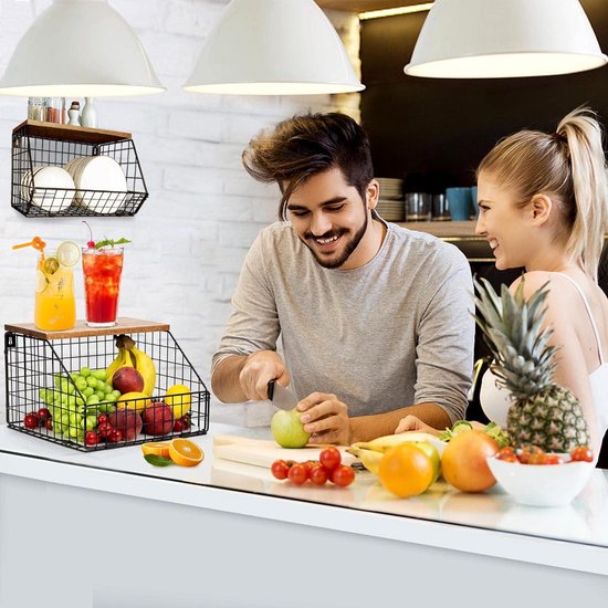 Groenten en fruit opbergen: 4 leuke ideeën