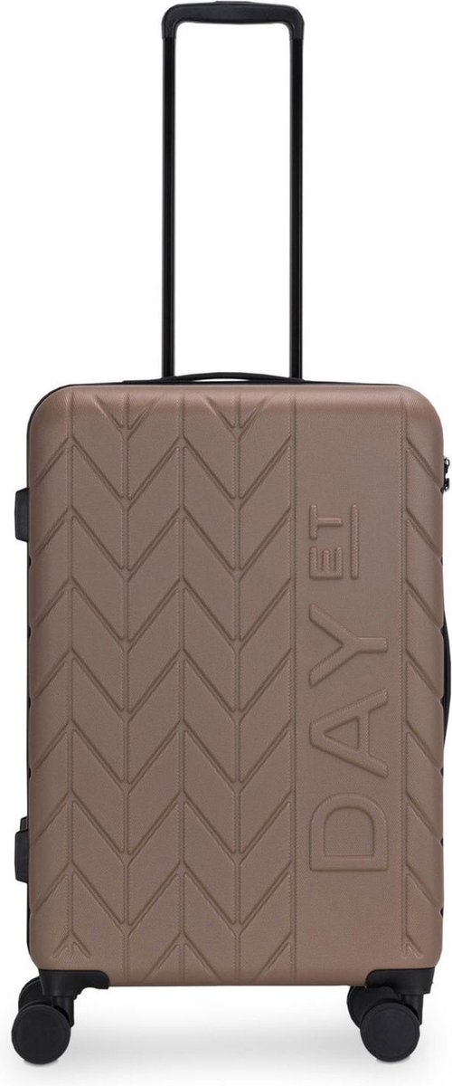DAY ET Trolley Chewron Day HEL 24" Suitcase Caribou Koper 58cm
