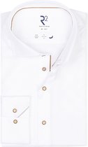 Chemise R2 en sergé Wit - Taille 45 - Homme - Chemises Chemises