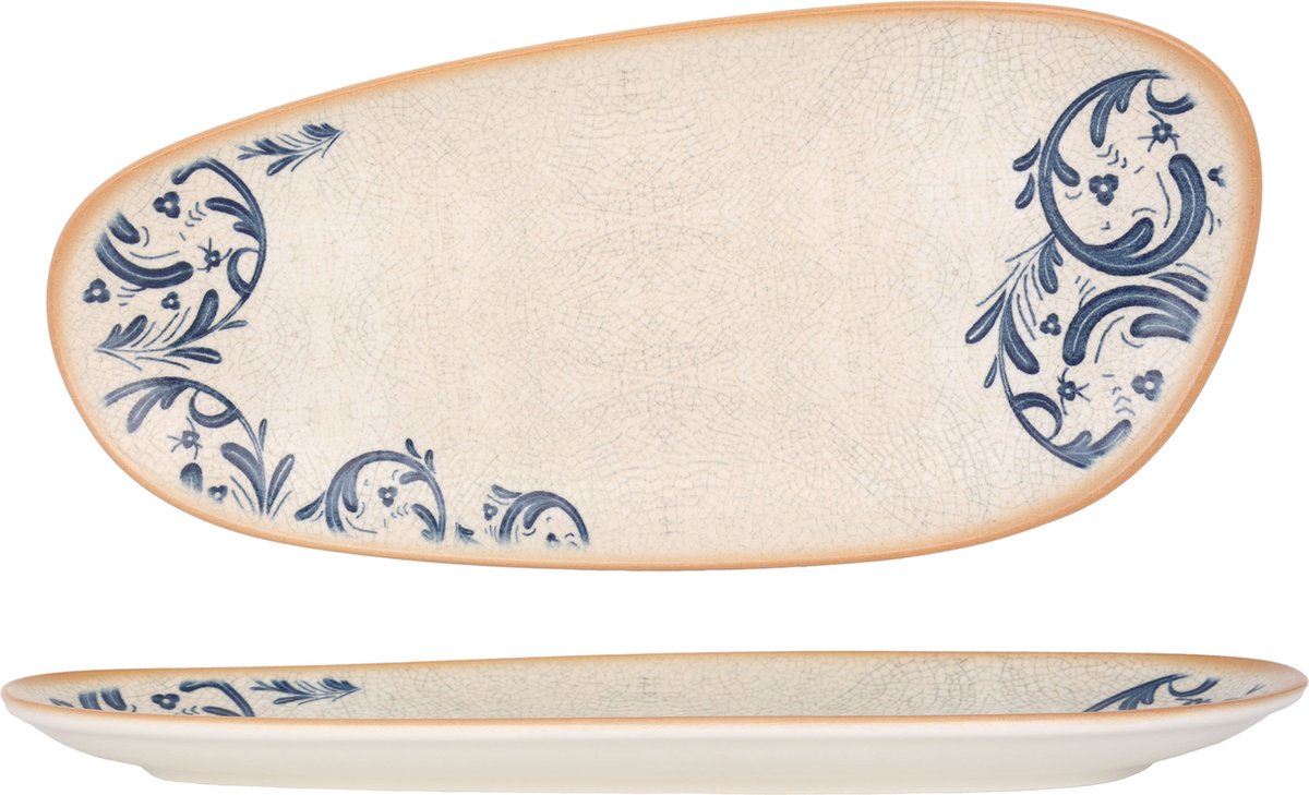 Bonna Serveerschaal - Viento - Porselein - 36 cm - set van 2