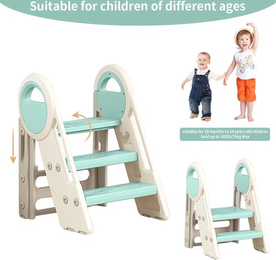 GOPLUS Turnstang voor kinderen, fitnessapparatuur, horizontale