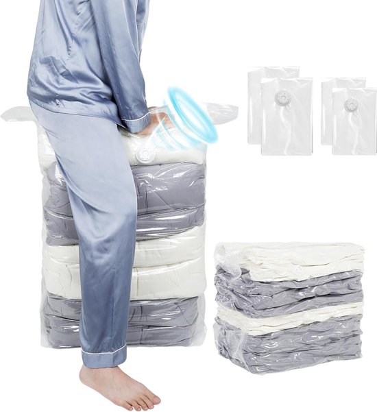 Vacuümzakken voor Kleding en Beddengoed - 5 Stuks 80 x 60 cm