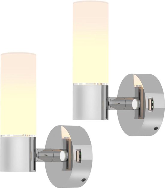 Riloer Luci per tetto cabina fumè, 5PCS LED Luci per tetto bianche Luci