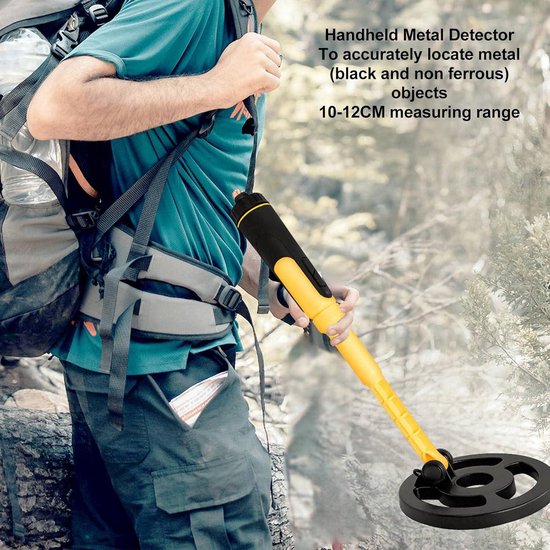 INKBIRDPLUS Metaaldetector Pinpointer, IP68 Waterdichte Draagbare 360