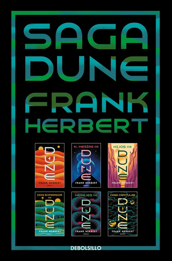 Saga Dune 1-6. La mayor epopeya de todos los tiempos - cover