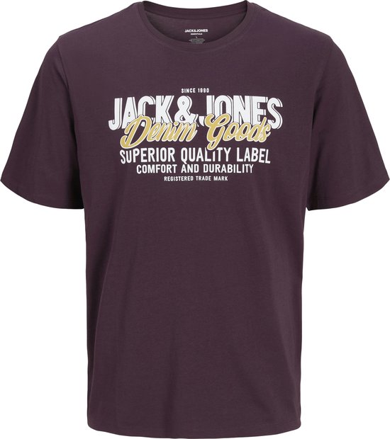 Jack&Jones - T-shirt à manches courtes avec logo Jje Logo 2 couleurs AW25 NOOS PLS - Homme - T-shirts