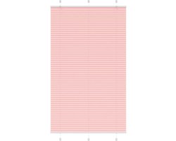 vidaXL - Plissé - rolgordijn - 120x200cm - stofbreedte - 119,4cm - polyester - roze