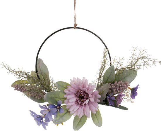 ABOOFAN Metalen deurkrans, paaskrans, lentekrans, kunstbloemen, metalen ring, eucalyptus, krans, slinger, anjer, bloemenkrans, bloemen, wandkrans, Pasen, lente, huisdeur, decoratieve hanger ABOOFAN Metalen deurkrans, paaskrans, lentekrans, kunstbloemen, metalen ring, eucalyptus, krans, slinger, anjer, bloemenkrans, bloemen, wandkrans, Pasen, lente, huisdeur, decoratieve hanger