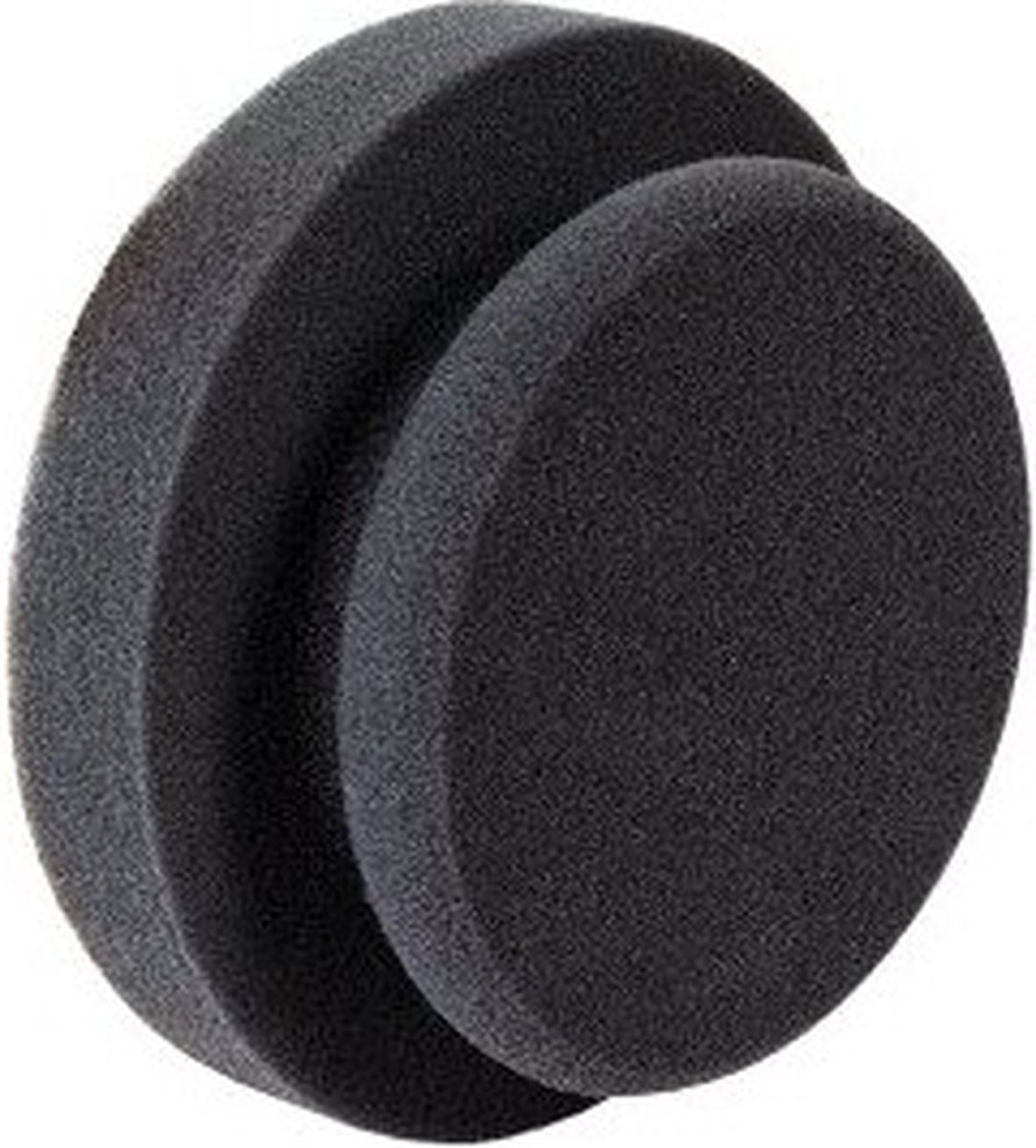 FINIXA Zachte Schuimpad met Handgreep voor waxes, sealant & glazes - Zwart (soft)