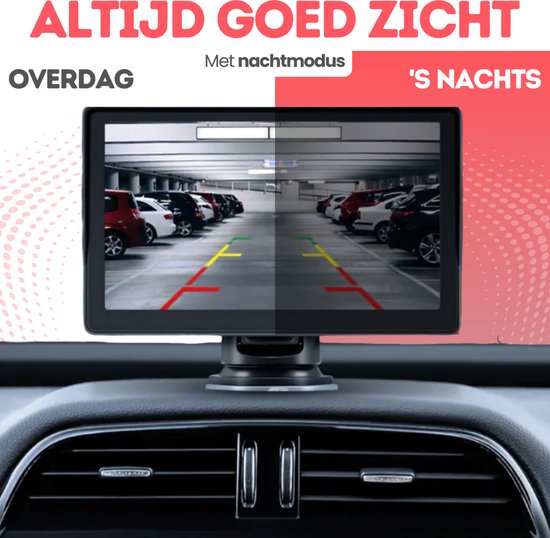 Camera op de derde remlicht voor de GMC Savana met een zwarte behuizing en een rode lens.
