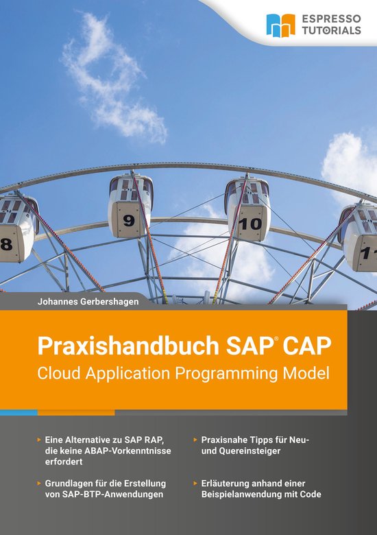 Praxishandbuch SAP CAP - Cloud Application Programming Model - cover