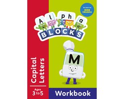 Numberblocks, Alphablocks and Colourblocks Workbooks- Alphablocks Capital Letters (Red Level Workbook)