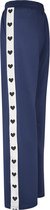 Pantalon avec coeurs sur le côté - pantalons de survêtement - nouvelle collection - automne/hiver - femme - bleu foncé - taille M