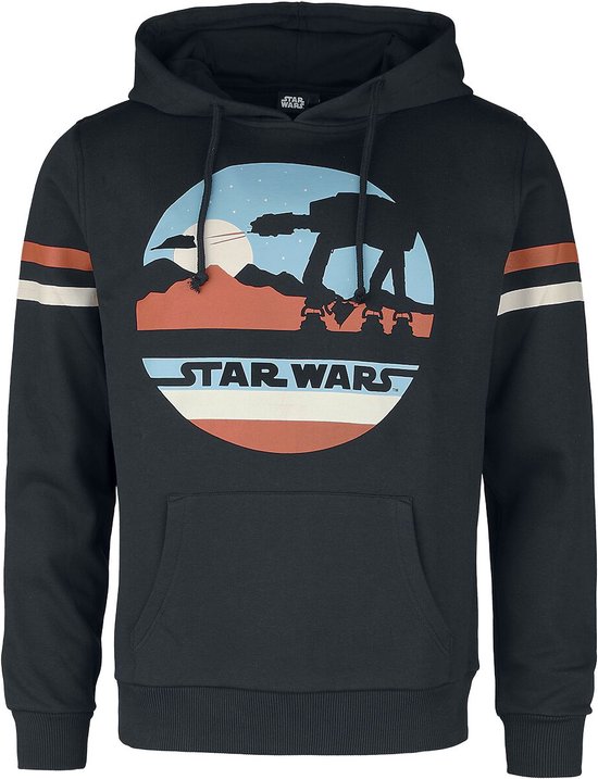 Sweat à capuche Star Wars Planet Scarif noir L pour homme