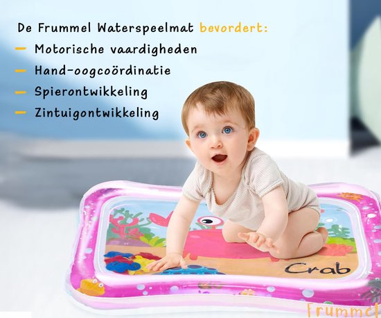 BABY WATERSPEELMAT - Baby’s liggen of kruipen vaak op