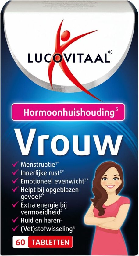 Lucovitaal Vrouw Hormoonsupport 60 tabletten