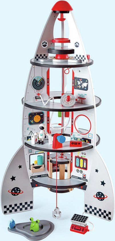 Hape Raket Ruimteschip met 4 Etages