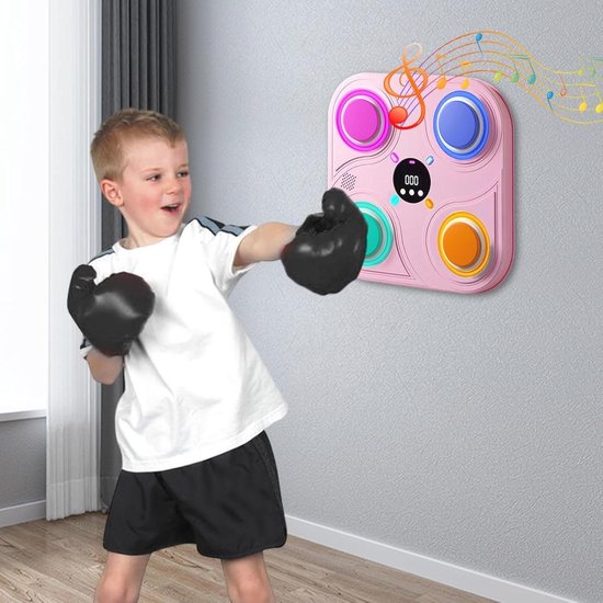 Esnowlee Smart Bluetooth boksmachine met bokshandschoenen