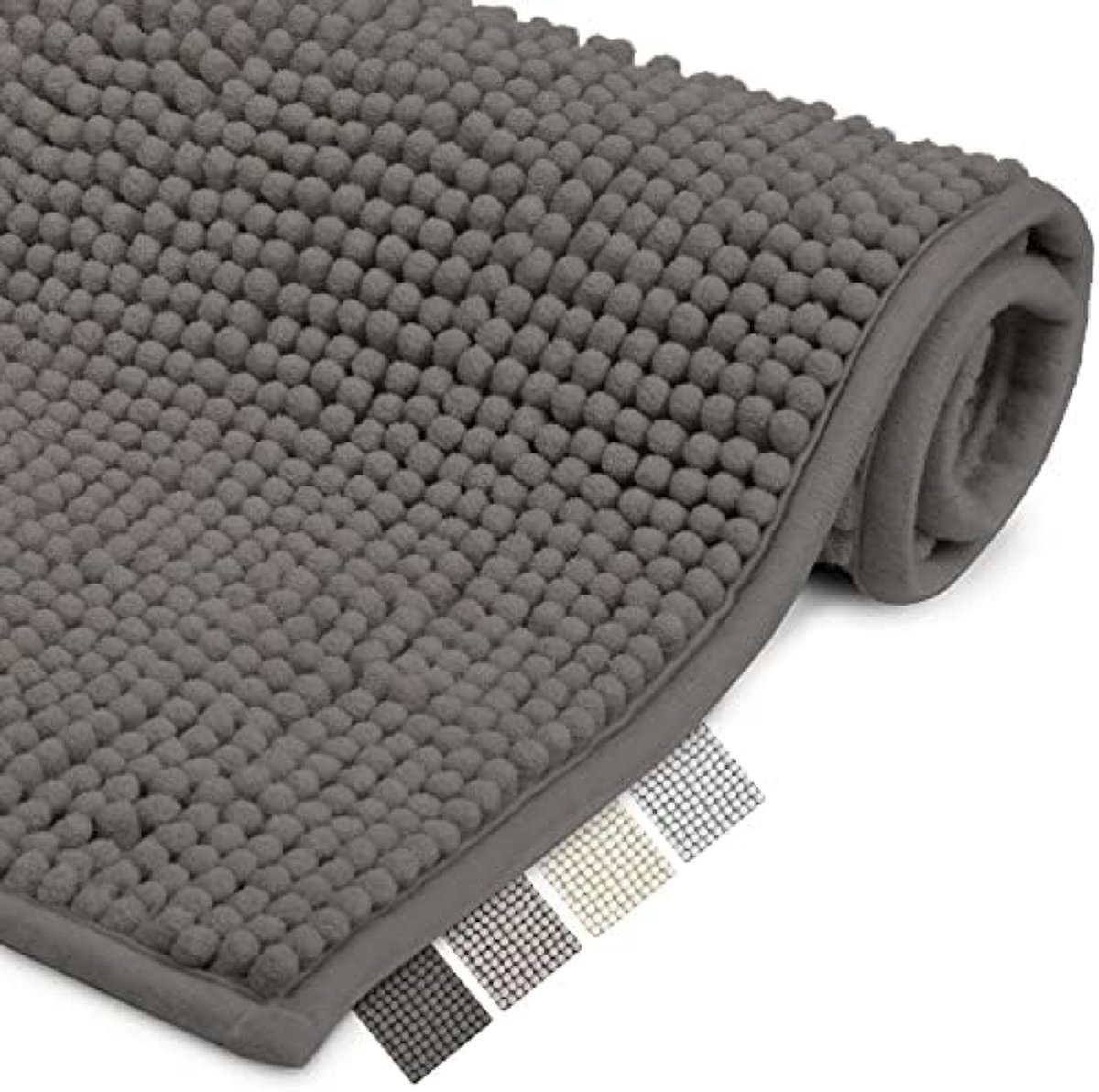 Antislip Badmat 70x100cm - Fluffy Vloermat voor Badkamer, Toilet en Douche - Geschikt voor Vloerverwarming