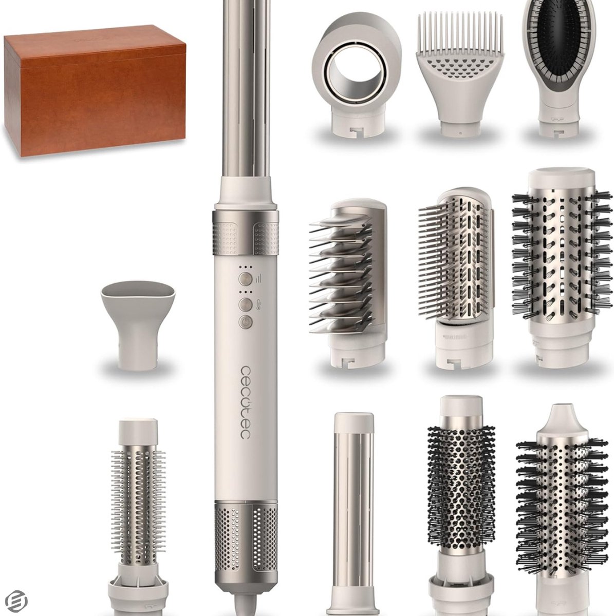 Equivera Multistyler - Airstyler - Krultang 5 in 1 - Fohnborstel - Stijltang