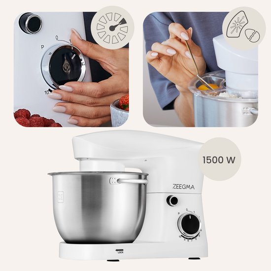 ZEEGMA PLANEET EASY Robot Planétaire 1500 W Robot de cuisine