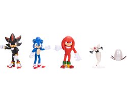 Sonic the Hedgehog 3 Figuren Multipack – 6 cm – 5-delig