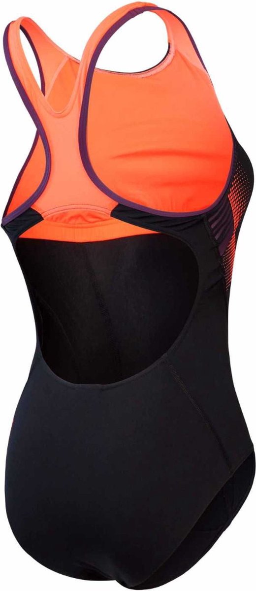 Speedo Eco+ Placem Laneback Badpak 003054 - 17546 - Kleur Zwart - multicolour
