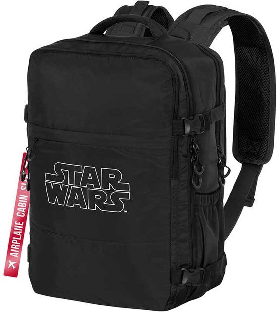 Star Wars The Mandalorian Baby Yoda Kinderrugzak Zwart Groen One Size, Zwart, Eén maat