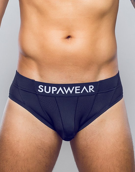 SUPAWEAR Vortex Brief Noir - TAILLE S - Sous-vêtements Homme - Slips pour Homme - Slips Homme
