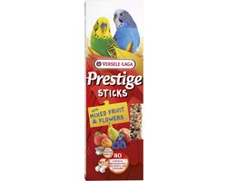 Versele-Laga Prestige Sticks Kleine Parkieten - Vogelsnack - Fruit Paardenbloem 60 g 2 stuks