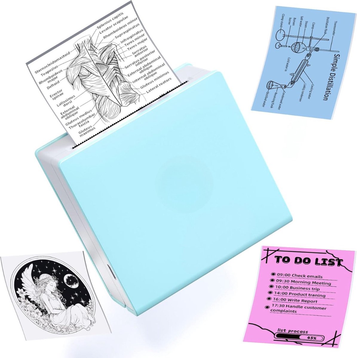 Stickerprinter - Stickermaker - Miniprinter - Stickermachine - Stickerprinter - Must have!