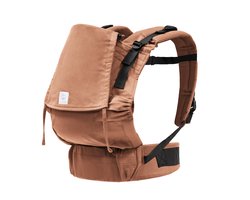 Stokke Limas Carrier Flex, Terracotta - 2023-versie (OCS) - Babydrager met gesp - Drie draagopties - Veilig voor baby's van 1 maand/ 4 kg tot 20 kg