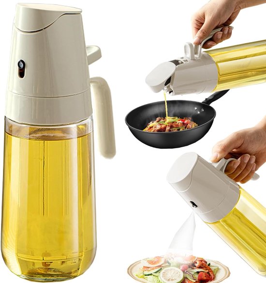 Keuken Olie Dispenser - Oliedispenser Met Kwast, 2-in-1 Keuken Olie Dispenser - Oliedispenser Met Kwast, 2-in-1