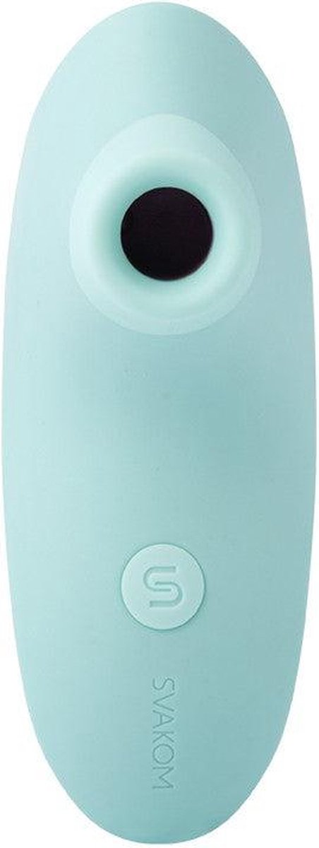 Goedkoopste Svakom - Pulse Lite Neo - Luchtdruk Vibrator met App-bediening - Licht Blauw