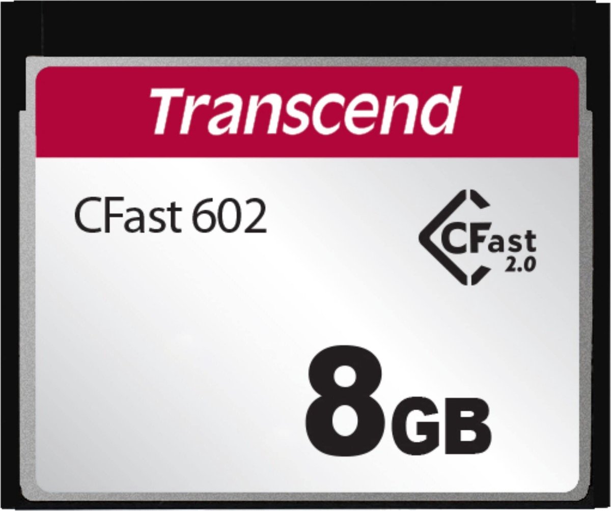 Transcend TS8GCFX602 CFast-kaart Industrial 8 GB