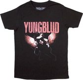Yungblud - Wings Heren T-shirt - S - Zwart