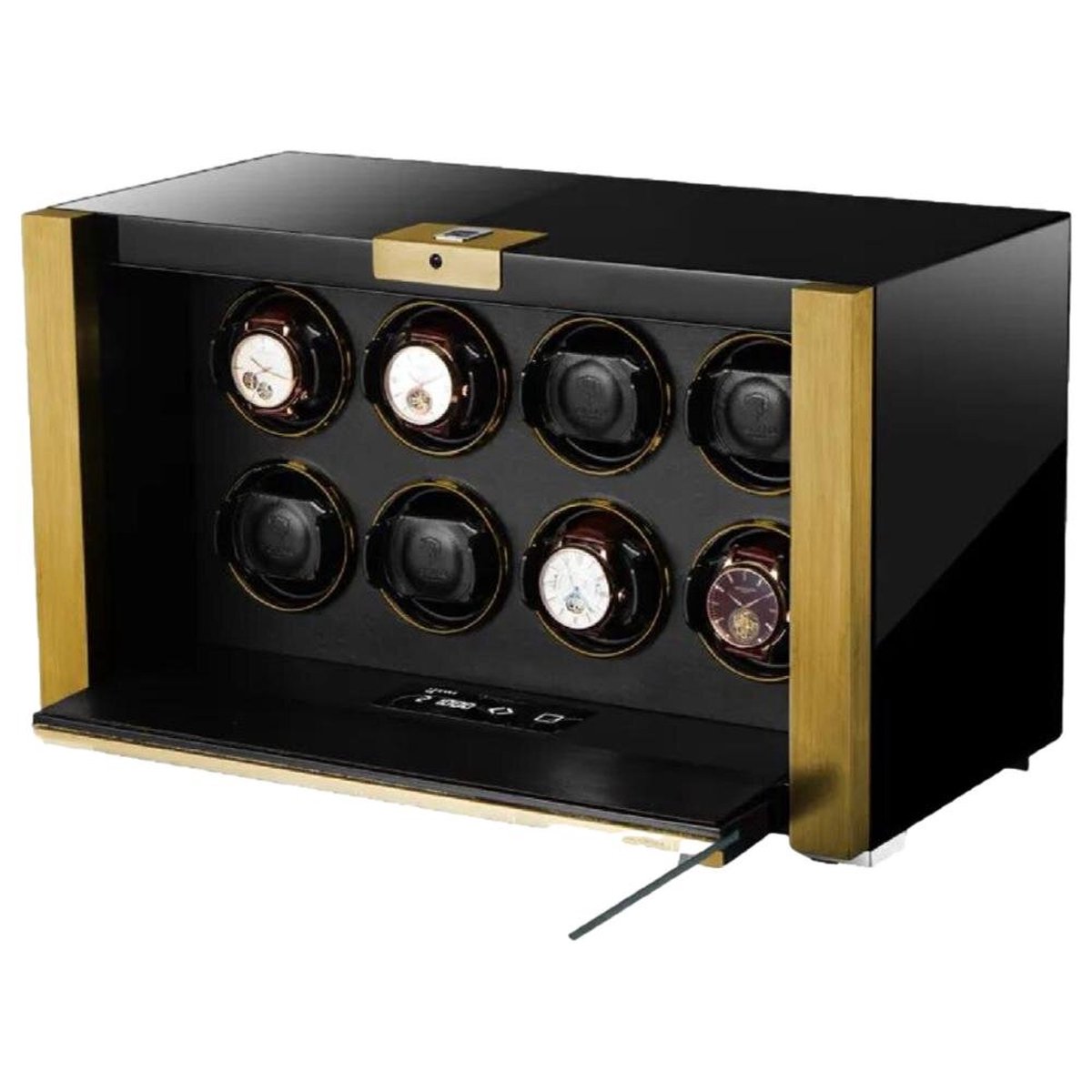 Modalo - 3908614G - Watch Winder voor 8 Horloges - zwart - Victory