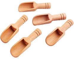 10 stuks - Mini Houten Lepels - Duurzame keukenaccessoire - Houten Schepjes - Doseerlepel - lepels voor kruiden en thee - Lepels Voor Keuken, Koken, Kruiden, Koffie, Thee, Suiker, Zout - 7.6*2.3cm - hout 10 stuks - Mini Houten Lepels - Duurzame keukenaccessoire - Houten Schepjes - Doseerlepel - lepels voor kruiden en thee - Lepels Voor Keuken, Koken, Kruiden, Koffie, Thee, Suiker, Zout - 7.6*2.3cm - hout