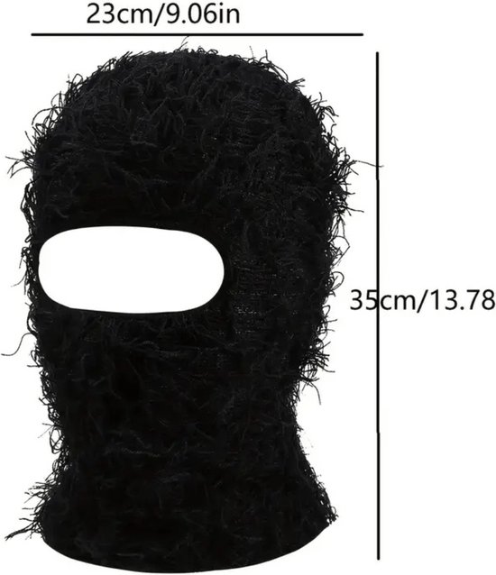 ROTTO Bivakmuts, skimasker, balaclava, stormmasker, gezichtskap, voor motorfiets, winter, motormasker, fleece, waterdicht, winddicht, thermische universele maat ROTTO Bivakmuts, skimasker, balaclava, stormmasker, gezichtskap, voor motorfiets, winter, motormasker, fleece, waterdicht, winddicht, thermische universele maat